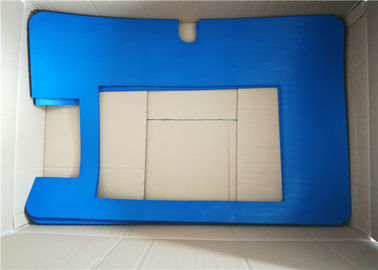 Juntas de goma de encargo del rectángulo azul grande del color con el material del caucho del 100%
