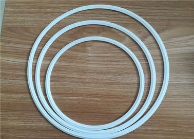 El anillo de reserva de la lavadora plana pura de PTFE/la bomba blanca mecánica del anillo de cierre del Teflon parte