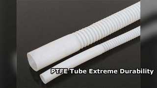 Tubo de plástico PTFE Rendimiento extremo